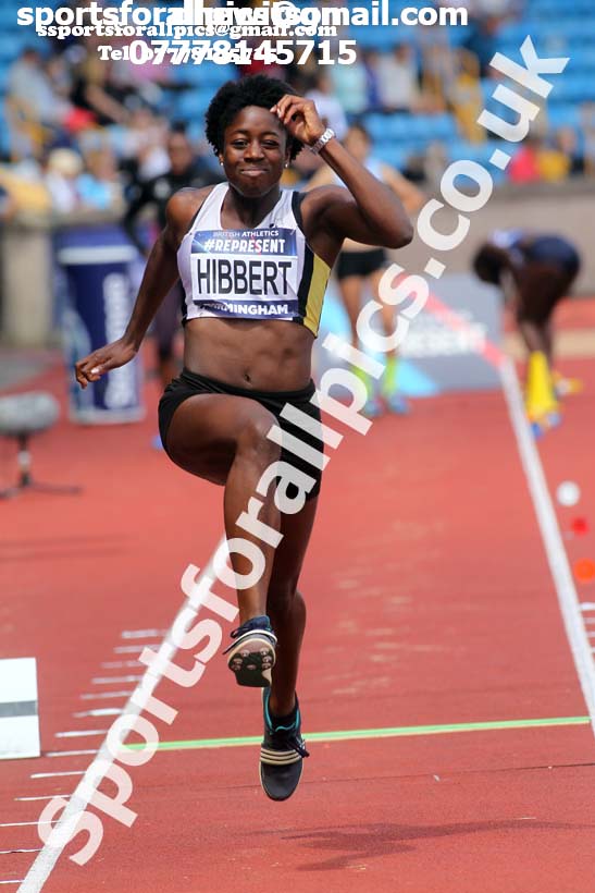 Womens triple jump, World Championship Team Trials, Alexander Stadium, Birmingham